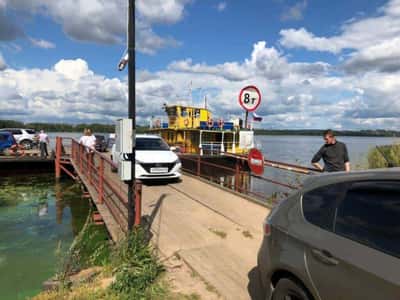 В Красное и Плёс - с переправой на пароме