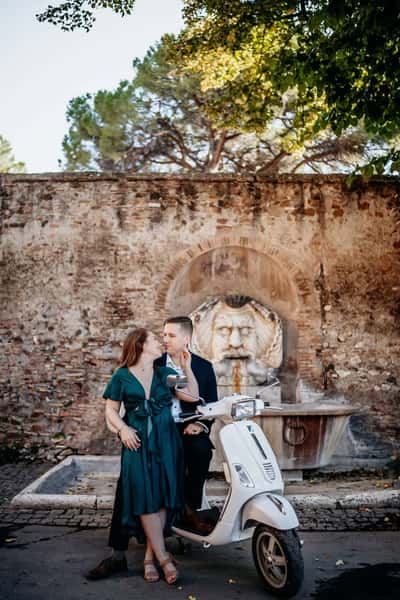 По Риму на скутере Vespa