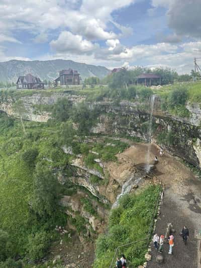 Хунзах, Матлас, водопад Тобот и ущелье «Каменная чаша»