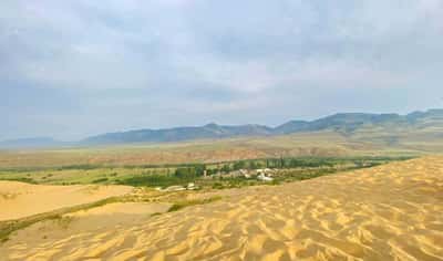 Сулакский каньон, Бархан Сарыкум и пещеры Нохъо