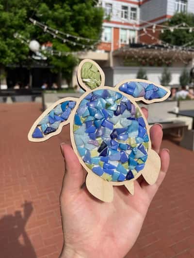 Мастер-класс по мозаике из смальты для взрослых и детей