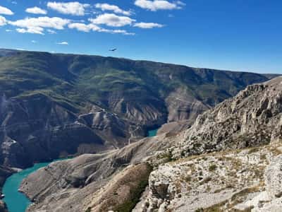 Бирюзовый Сулакский каньон и бархан Сарыкум с прогулкой на катере