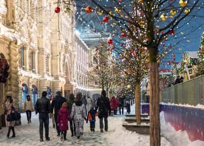 Рождественские встречи в Москве. Тур на 5 дней
