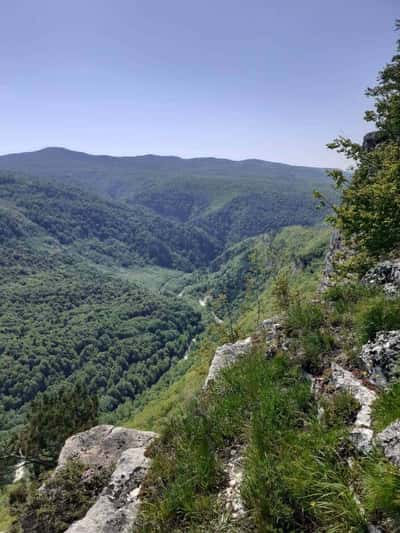 Мезмай: Смотровые площадки скалы "Ленина" и скалы "Пирамида"