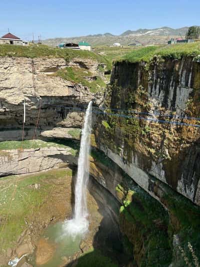 Хунзахское плато, водопады, Матлас, Каменная чаша