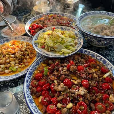 Великолепие скульптур Дачжу