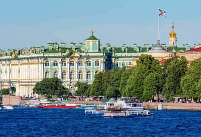 Прогулка по Неве и Финскому заливу на двухпалубном теплоходе