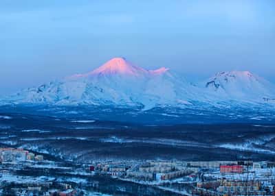 Зимнее путешествие на Камчатке