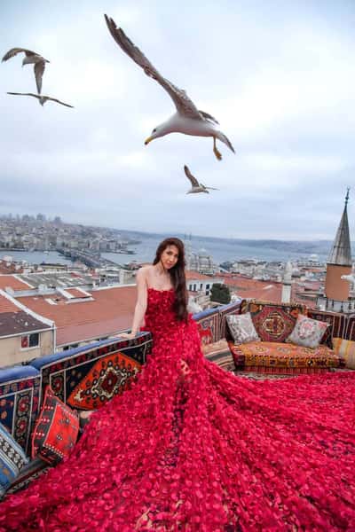 Фотосессия на крыше Стамбула