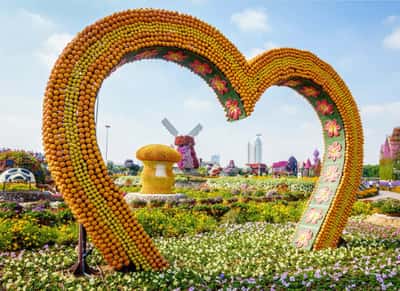 Парк цветов Miracle Garden и ярмарка Global Village
