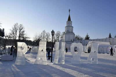 Зимняя сказка в Раифе