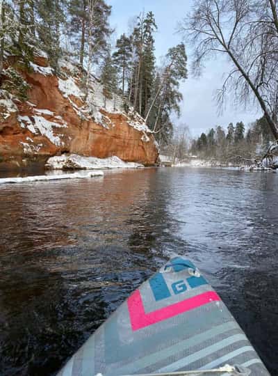 SUP-прогулка по р. Оредеж в межсезонье