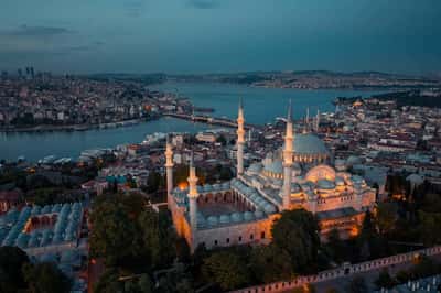 Групповой тур на вертолете над Стамбулом - Helicopter Tour İstanbul