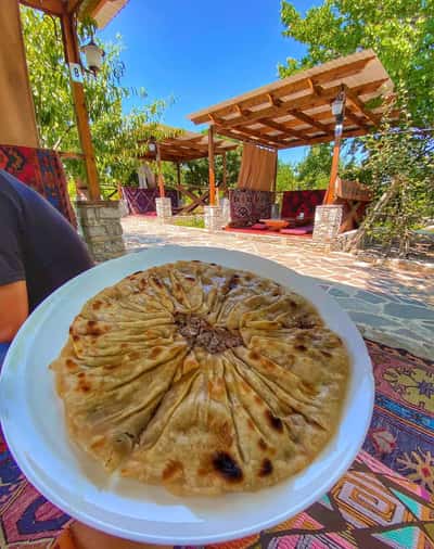 Сулакский каньон и песчаный бархан «Сары кум» из Каспийска