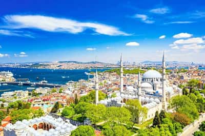 Групповой тур на вертолете над Стамбулом - Helicopter Tour İstanbul