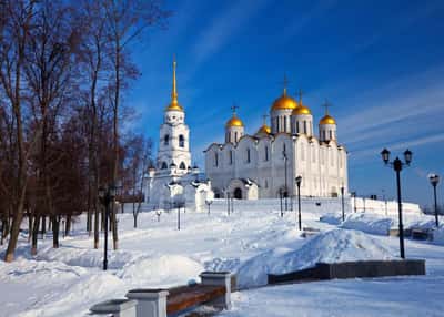 Серебряный сокол, золотой лев и белый камень. Владимир - Суздаль - Муром. Зимний тур