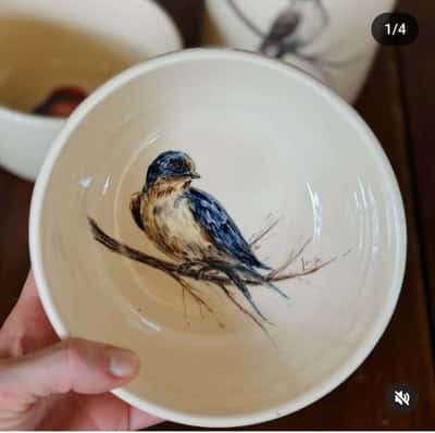 Роспись авторской керамики