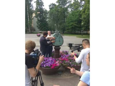 «Прогулка в темноте по центру Санкт-Петербурга». (10+)
