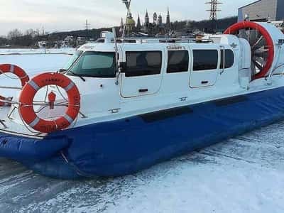 По Волге на воздушной подушке