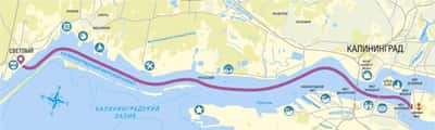 Калининград - Морской канал на теплоходе