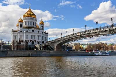 Часовая обзорная речная прогулка по центру Москвы от Крымского моста