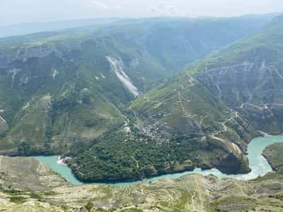 Из Грозного на Сулакский каньон и бархан Сары-Кум