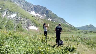 Поход на Бзерпинский карниз