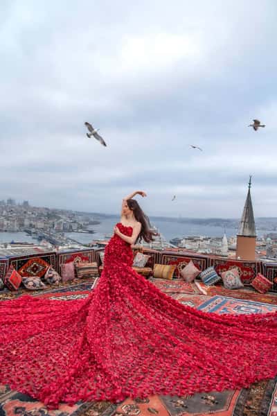 Фотосессия на крыше Стамбула