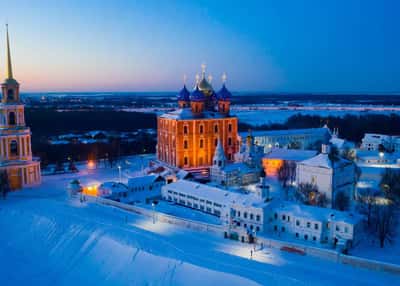 Три кремля. Тур по Московской и Рязанской областям. Осень-весна