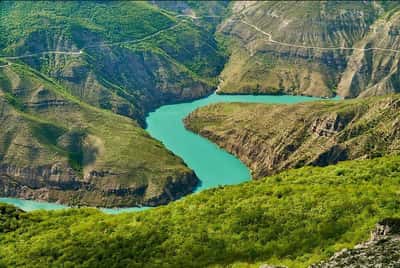 Чудесный Дагестан: бархан, каньон и форелевое хозяйство