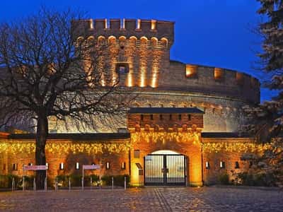 Огни вечернего Калининграда