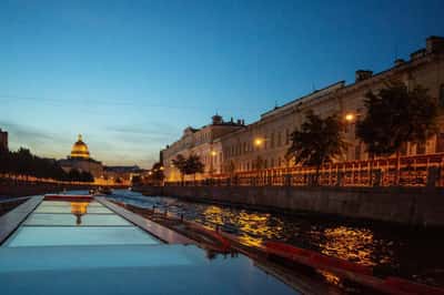 Вечерний вояж. Развод Дворцового моста