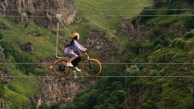 Бриллиантовый мост над каньоном Дашбаши