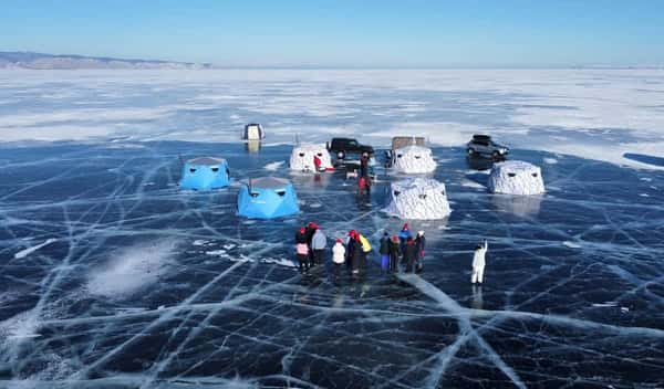 Омулевая рыбалка на льду Байкала (в группе)