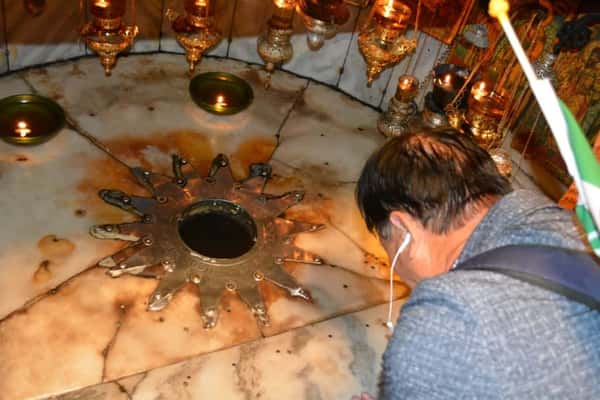 В Вифлеем к месту Рождества Христова из Иерусалима
