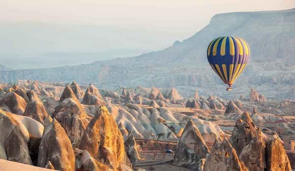 Путешествие над Каппадокией на воздушных шарах