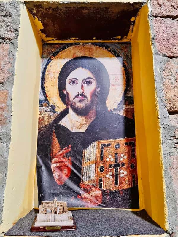 Богослужение в монастыре святой Екатерины