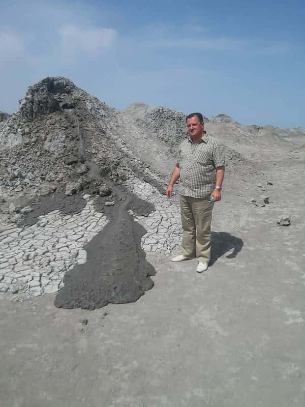 Поездка на грязевые вулканы Азербайджана