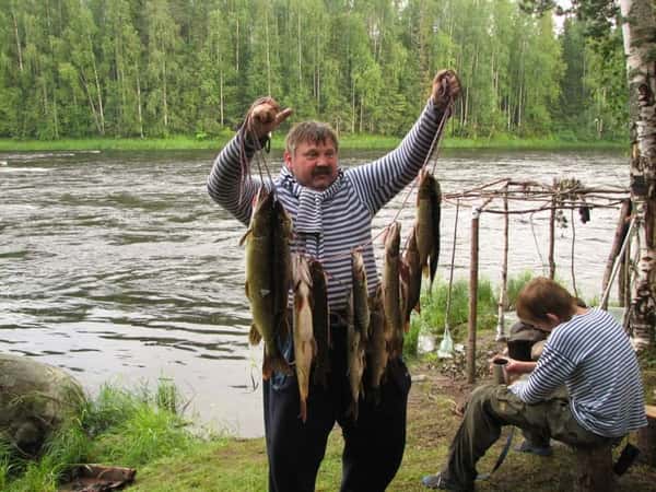 Река Вама и Водлозеро: гастрономическая рыбалка в Карелии