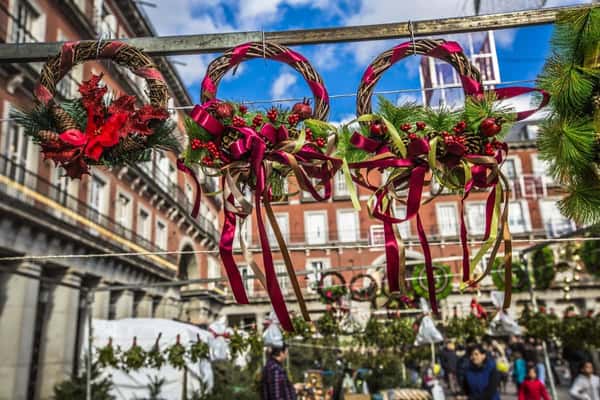 Рождественский Мадрид с ароматом горячего шоколада