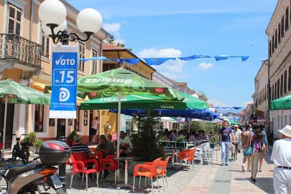 Албания с высоты птичьего полёта
