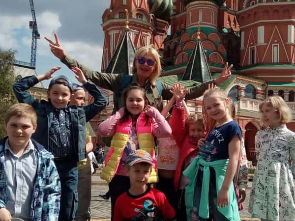 Посвящение в москвичи - Красная площадь для детей