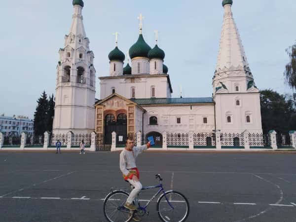 Велопрогулка по центру Ярославля (аренда не включена)