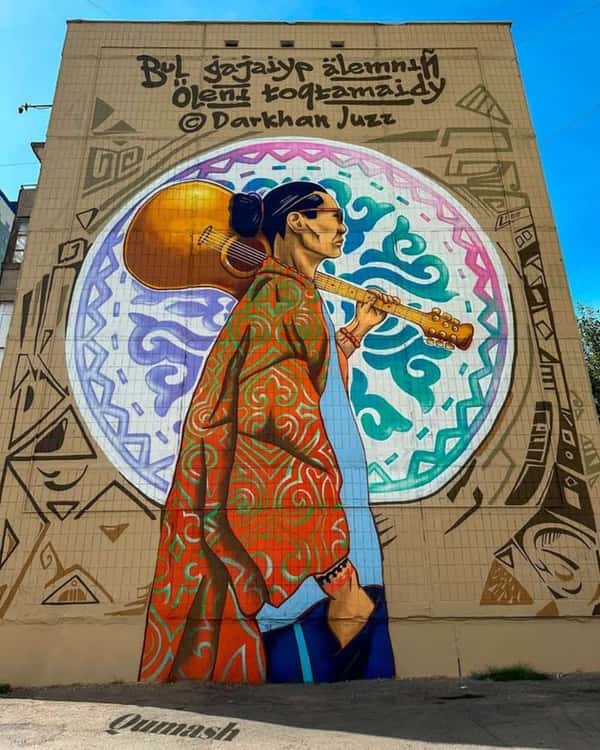 Искусство улиц: граффити и муралы Астаны