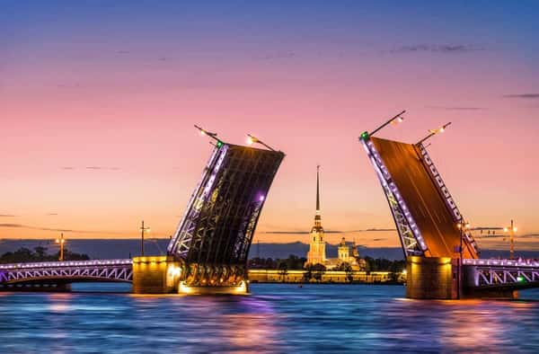 Ночная теплоходная прогулка - от причала Кронверкский мост