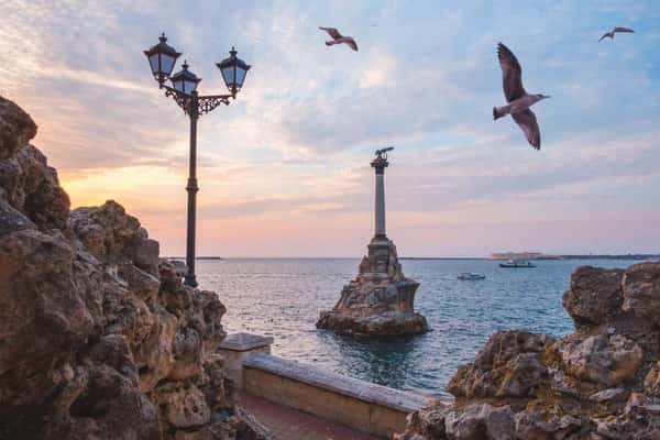 Вечерний Севастополь и морская прогулка
