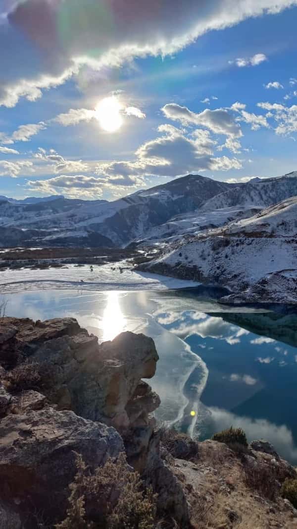 Чегемские водопады, перевал Актопрак, озеро Гижгит
