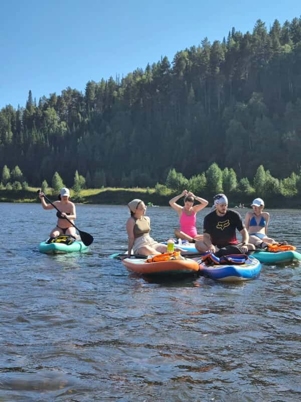 Обзорная SUP-прогулка - Зов Маны: Красноярский край с воды