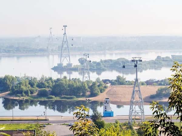 Канатная дорога и Печерский монастырь