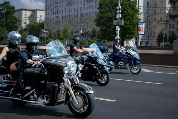 Мотопрогулка к Москва Сити